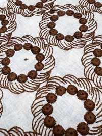 4027-849-1 綿 ローン 刺繍 ボンボンクッキー[生地] 北高 サブ画像