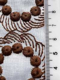 4027-849-1 綿 ローン 刺繍 ボンボンクッキー[生地] 北高 サブ画像