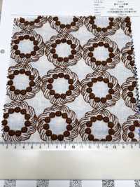 4027-849-1 綿 ローン 刺繍 ボンボンクッキー[生地] 北高 サブ画像