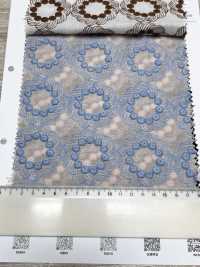 4027-849-1 綿 ローン 刺繍 ボンボンクッキー[生地] 北高 サブ画像