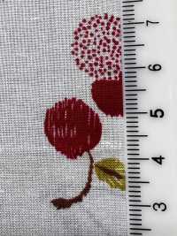 7027-616-2 60ローン 9088 刺繍さくらんぼ[生地] 北高 サブ画像