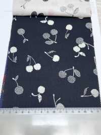 7027-616-2 60ローン 9088 刺繍さくらんぼ[生地] 北高 サブ画像