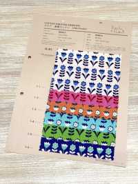 850613 スケア 未晒コットン Little Pocket "Pizzicato"[生地] VANCET サブ画像