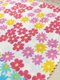 850614 スケア 未晒コットン Little Pocke "mini mini flower"[生地] VANCET サブ画像