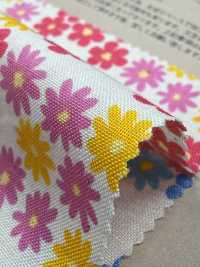 850614 スケア 未晒コットン Little Pocke "mini mini flower"[生地] VANCET サブ画像