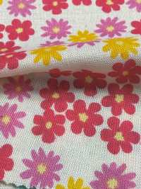 850614 スケア 未晒コットン Little Pocke "mini mini flower"[生地] VANCET サブ画像