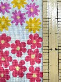850614 スケア 未晒コットン Little Pocke "mini mini flower"[生地] VANCET サブ画像