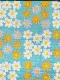 850614 スケア 未晒コットン Little Pocke "mini mini flower"[生地] VANCET サブ画像