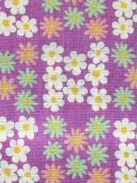 850614 スケア 未晒コットン Little Pocke "mini mini flower"[生地] VANCET サブ画像