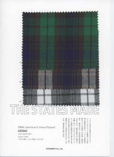 4SG042 1960s アメリカン コットン フランネル