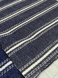 HD11000-1 ヒッコリー ストライプ デニム 9oz[生地] 吉和織物 サブ画像