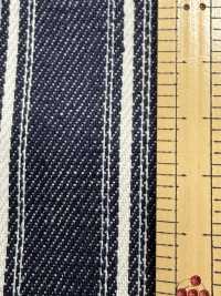 HD11000-1 ヒッコリー ストライプ デニム 9oz[生地] 吉和織物 サブ画像