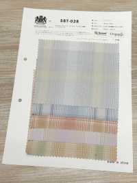 SBT-028 40/1オーガニック・テンセル™リヨセル繊維 ツイルチェック[生地] 桑村繊維 サブ画像