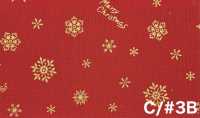 AP65802 Merry Christmas GOLD プリント シーチング (丸巻)[生地] コスモテキスタイル サブ画像