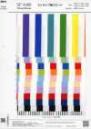 SP6400 ストライプ柄 プリント ブロード (丸巻)