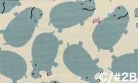 SP6513 Gyu Gyu Animal プリント オックス (丸巻)[生地] コスモテキスタイル サブ画像