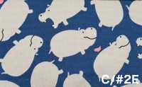 SP6513 Gyu Gyu Animal プリント オックス (丸巻)[生地] コスモテキスタイル サブ画像