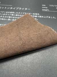 FJ6628 HIYORI オーガ ニック コットン タイプライター[生地] フジサキテキスタイル サブ画像