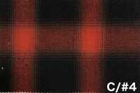 35547 コードットオーガニックス® 強撚 ツイル オンブレーチェック[生地] SUNWELL(サンウェル) サブ画像