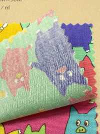 850618 ブロード クレイジーラブタ[生地] VANCET サブ画像