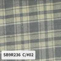 SB9R236 Organic シャーリングチェック[生地] 柴屋 サブ画像