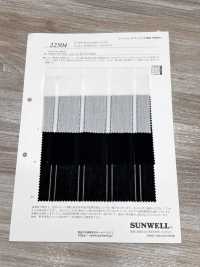 22504 コットン カラミ ドビー ストライプ[生地] SUNWELL(サンウェル) サブ画像