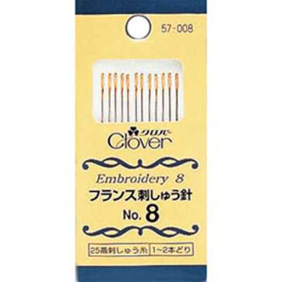フランス刺しゅう針Ｎｏ．８