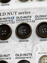 OLD-NUT6 ジャケット・スーツ用ナット調ボタン アイリス サブ画像