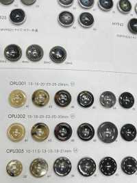 OPU301 ユリア樹脂製 フチあり 4つ穴ボタン サブ画像