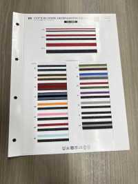 ≪超目玉★12月≫ SIC-1008 コットン杉綾リボン(ストライプ)[リボン・テープ 装飾材料
