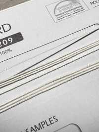 SIC-3209 コットンエンブロイダリーコード 約1mm[リボン・テープ・コード] SHINDO(SIC) サブ画像
