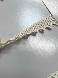 SIC-7317 オーガニックコットントーションレース/8ミリ SHINDO(SIC) サブ画像