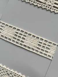 SIC-7320 オーガニックコットントーションレース/12ミリ SHINDO(SIC) サブ画像