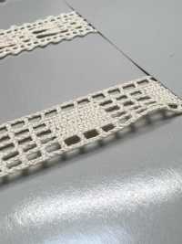 SIC-7320 オーガニックコットントーションレース/12ミリ SHINDO(SIC) サブ画像