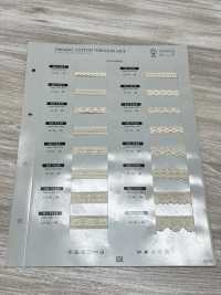 SIC-7321 オーガニックコットントーションレース/12ミリ SHINDO(SIC) サブ画像