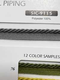 SIC-9115 ブライトツイルパイピングテープ 約10mm[リボン・テープ・コード] SHINDO(SIC) サブ画像