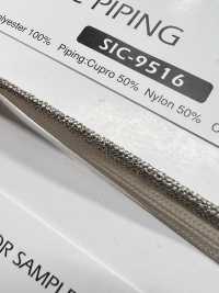SIC-9516 アンティークメタリックパイピングテープ 約10mm[リボン・テープ・コード] SHINDO(SIC) サブ画像