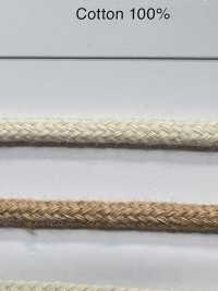 SIC-9601 オーガニックコットンスピンドルコード[リボン・テープ・コード] SHINDO(SIC) サブ画像