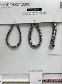 SIC-9604 オーガニックコットン綾竹コード[リボン・テープ・コード] SHINDO(SIC) サブ画像