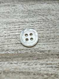 SW17-OUTLET 本貝ボタン-白蝶貝- 11.5MM アイリス サブ画像