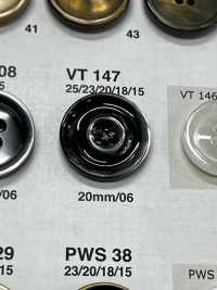 VT147 ジャケット・スーツ用貝調ボタン 「シンフォニーシリーズ」 アイリス サブ画像