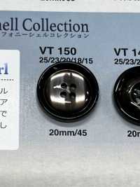 VT150 ジャケット・スーツ用貝調ボタン 「シンフォニーシリーズ」 アイリス サブ画像