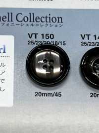 VT150 ジャケット・スーツ用貝調ボタン 「シンフォニーシリーズ」 アイリス サブ画像