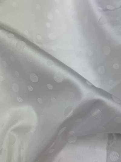 1090 礼服専用腰裏 紋入りサテン 白