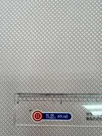 180P 【アウトレット】山梨富士吉田 シルク100% 斜め市松模様柄 ピンク[生地] ヤマモト(EXCY) サブ画像