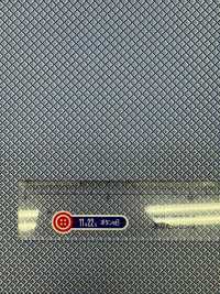 181NV 【アウトレット】山梨富士吉田 シルク100% 斜め市松模様柄 ネイビー[生地] ヤマモト(EXCY) サブ画像