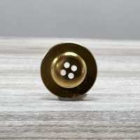 331 国産 スーツ・ジャケット用メタルボタン ゴールド/ネイビー ヤマモト(EXCY) サブ画像