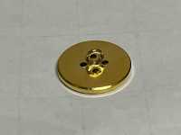 617 【アウトレット】国産 スーツ・ジャケット用メタルボタン ゴールド サブ画像