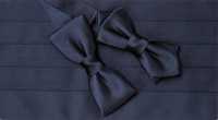 CM-107 高級素材 拝絹地使用カマーバンド 紺[フォーマルアクセサリー] ヤマモト(EXCY) サブ画像