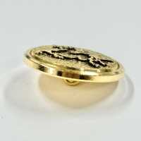 EX114G 国産 スーツ・ジャケット用メタルボタン ゴールド サブ画像